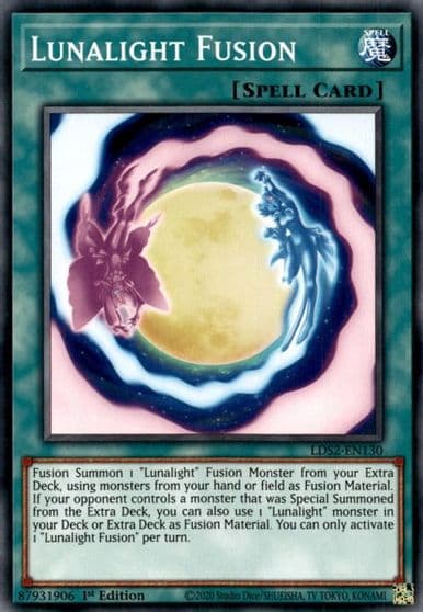 Lunalight Fusion Legendary Duelists: Season 2 Yu-Gi-Oh! card