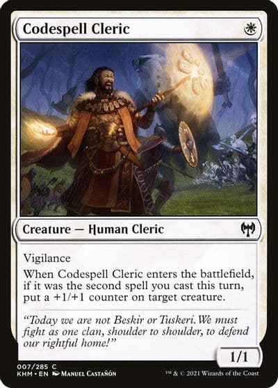 Codespell Cleric Kaldheim Magic card