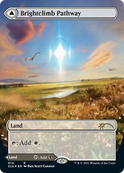 Brightclimb Pathway Borderless Secret Lair Series Magic card