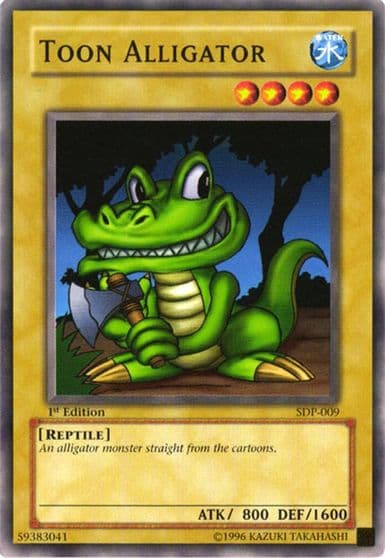 Toon Alligator Starter Deck: Pegasus Yu-Gi-Oh! card