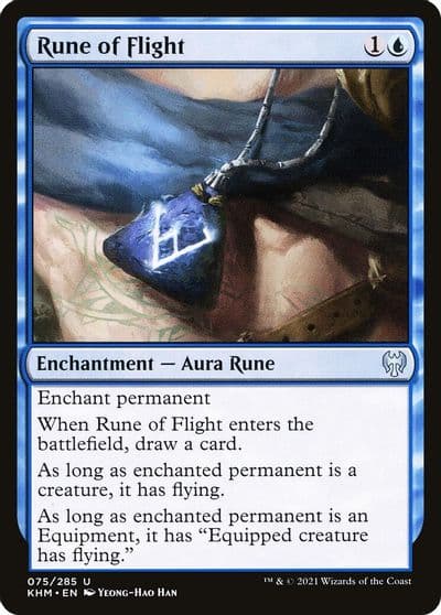 Rune of Flight Kaldheim Magic card