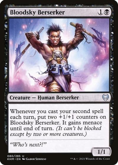 Bloodsky Berserker Kaldheim Magic card