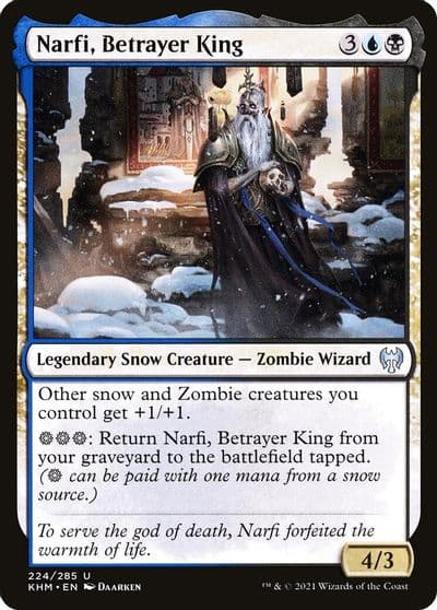 Narfi Betrayer King Kaldheim Magic card