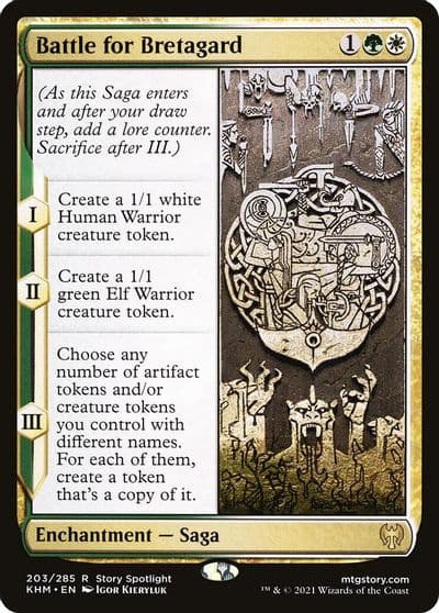 Battle for Bretagard Kaldheim Magic card