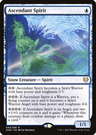 Ascendant Spirit Kaldheim Magic card