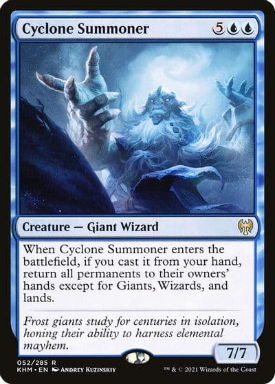 Cyclone Summoner Kaldheim Magic card