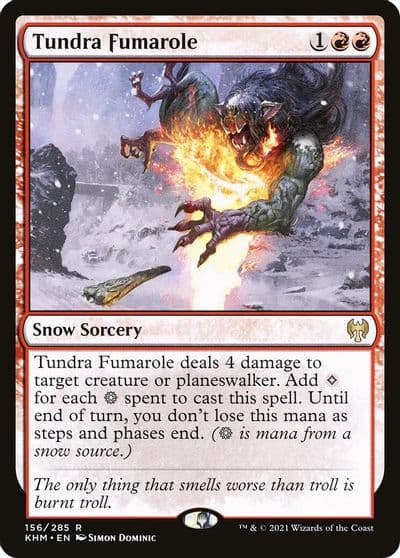 Tundra Fumarole Kaldheim Magic card