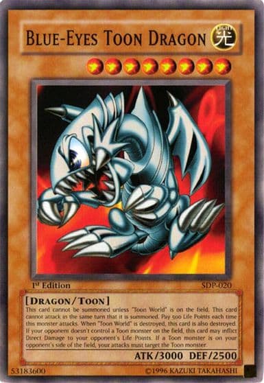 Blue Eyes Toon Dragon Starter Deck: Pegasus Yu-Gi-Oh! card
