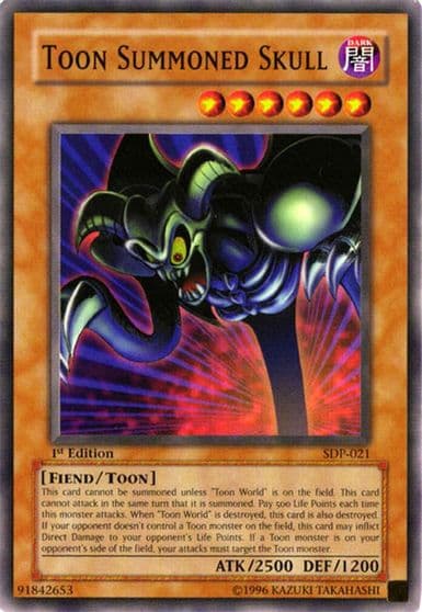 Toon Summoned Skull Starter Deck: Pegasus Yu-Gi-Oh! card