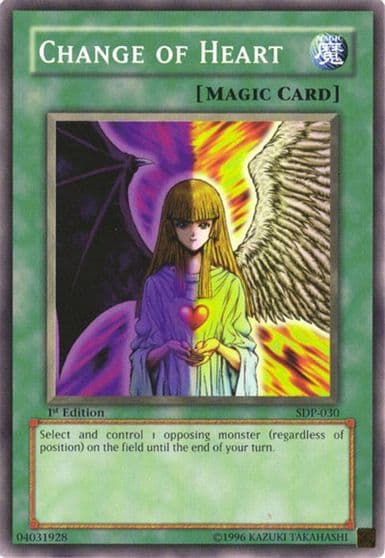 Change of Heart Starter Deck: Pegasus Yu-Gi-Oh! card