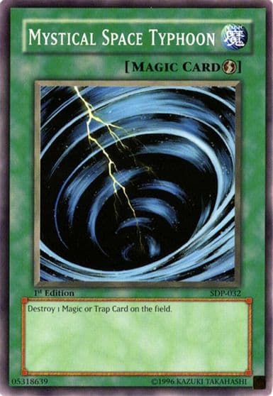 Mystical Space Typhoon Starter Deck: Pegasus Yu-Gi-Oh! card