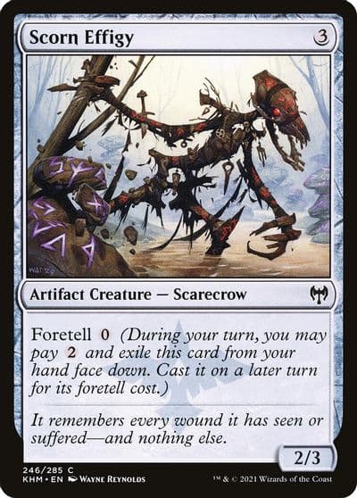 Scorn Effigy Kaldheim Magic card