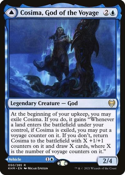 Cosima God of the Voyage Kaldheim Magic card