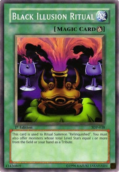 Black Illusion Ritual Starter Deck: Pegasus Yu-Gi-Oh! card