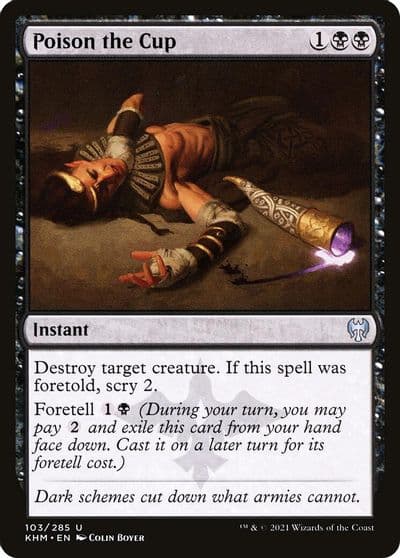 Poison the Cup Kaldheim Magic card