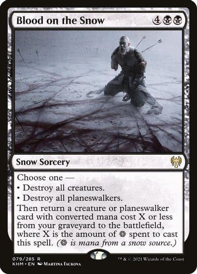 Blood on the Snow Kaldheim Magic card