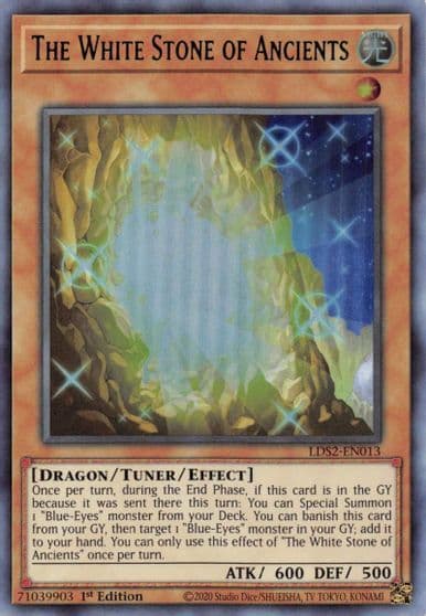 The White Stone of Ancients Green Legendary Duelists: Season 2 Yu-Gi-Oh! card