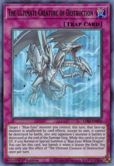 The Ultimate Creature of Destruction Green Legendary Duelists: Season 2 Yu-Gi-Oh! card