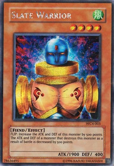 Slate Warrior World Championship 2004: GBA Promo Yu-Gi-Oh! card