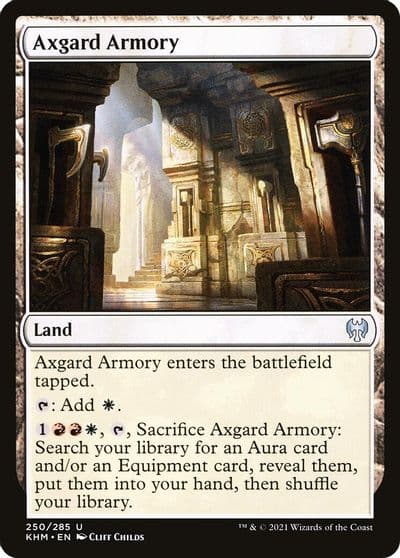 Axgard Armory Kaldheim Magic card