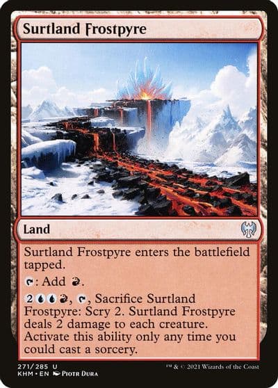 Surtland Frostpyre Kaldheim Magic card