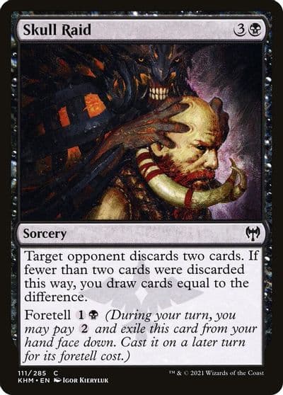 Skull Raid Kaldheim Magic card