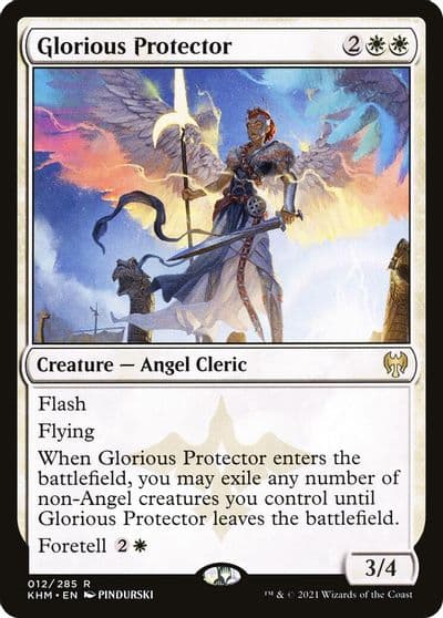 Glorious Protector Kaldheim Magic card