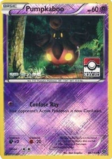 Pumpkaboo (Pokemon League) [2nd Place] League & Championship Cards Pokemon card