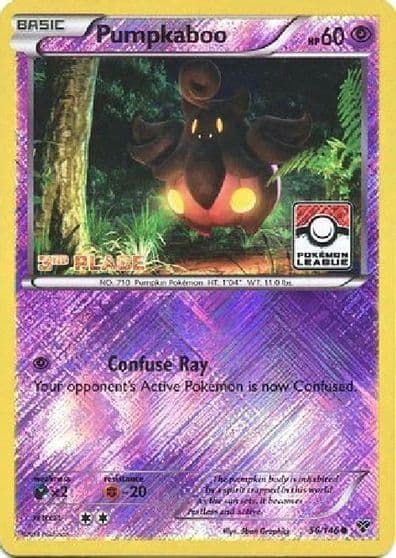 Pumpkaboo (Pokemon League) [3rd Place] League & Championship Cards Pokemon card