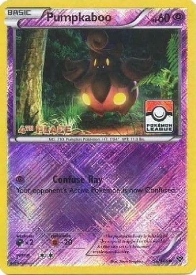 Pumpkaboo (Pokemon League) [4th Place] League & Championship Cards Pokemon card