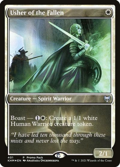 Usher of the Fallen Promo Pack: Kaldheim Magic card