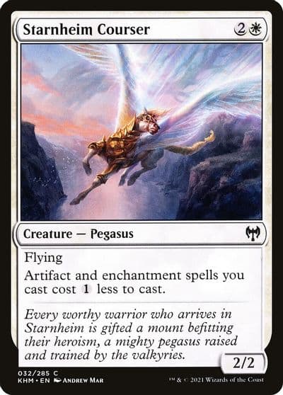 Starnheim Courser Kaldheim Magic card