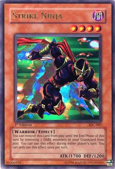 Strike Ninja Invasion of Chaos Yu-Gi-Oh! card