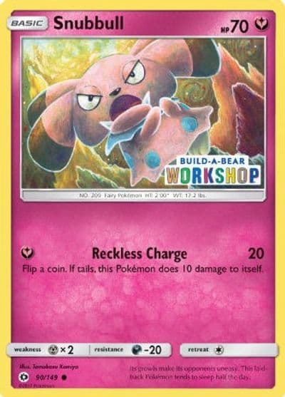 Snubbull (Build-A-Bear Workshop Exclusive) Miscellaneous Cards & Products Pokemon card