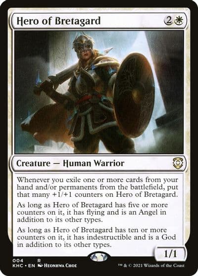Hero of Bretagard Commander: Kaldheim Magic card