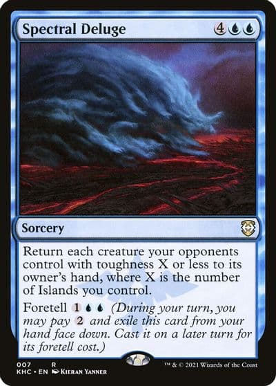 Spectral Deluge Commander: Kaldheim Magic card