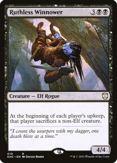 Ruthless Winnower Commander: Kaldheim Magic card