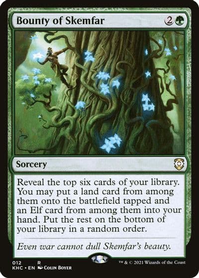 Bounty of Skemfar Commander: Kaldheim Magic card