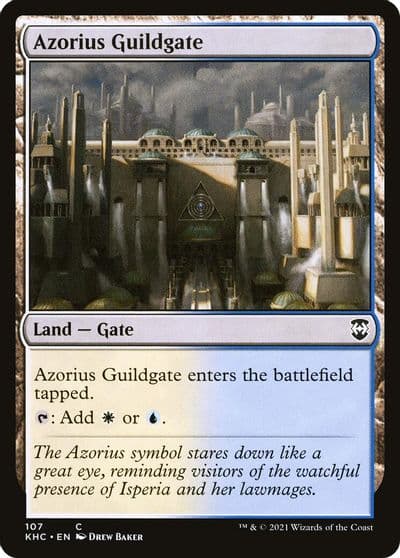 Azorius Guildgate Commander: Kaldheim Magic card