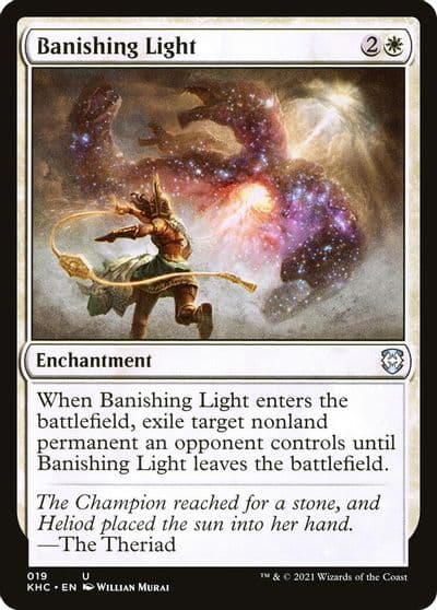 Banishing Light Commander: Kaldheim Magic card