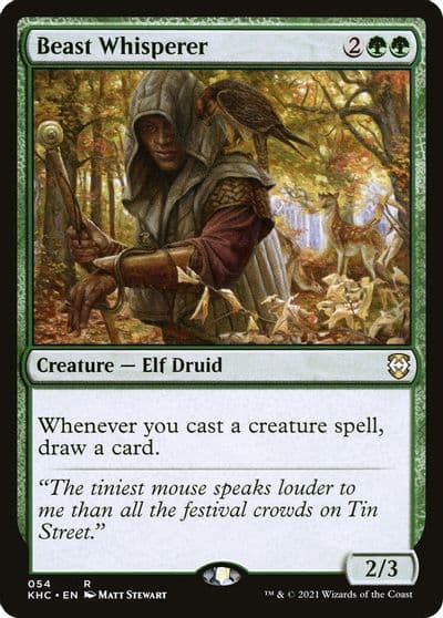 Beast Whisperer Commander: Kaldheim Magic card
