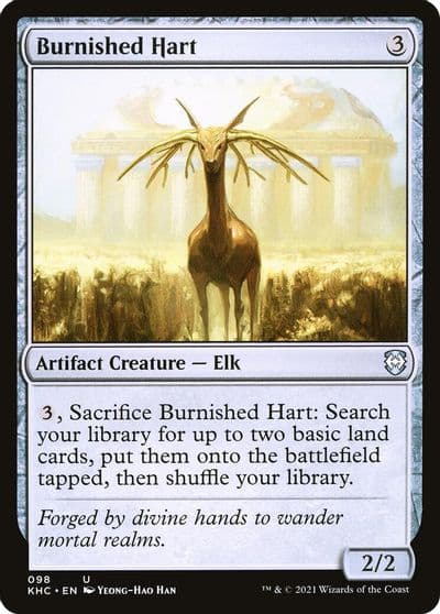 Burnished Hart Commander: Kaldheim Magic card