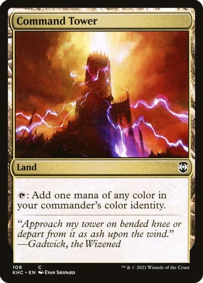 Command Tower Commander: Kaldheim Magic card
