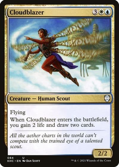 Cloudblazer Commander: Kaldheim Magic card