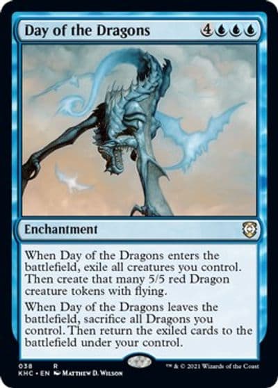Day of the Dragons Commander: Kaldheim Magic card