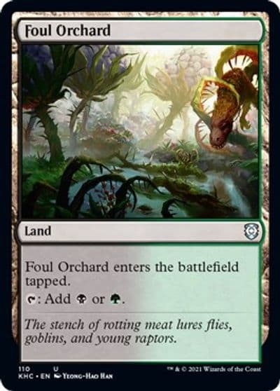 Foul Orchard Commander: Kaldheim Magic card