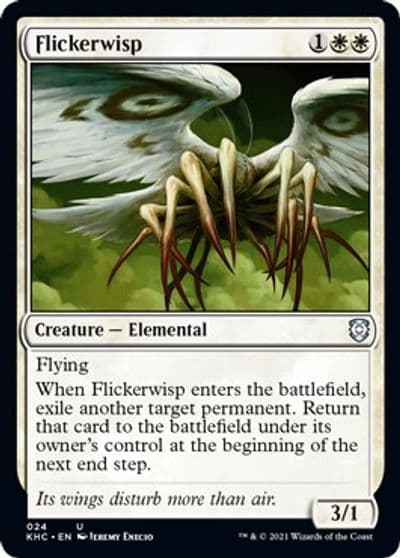 Flickerwisp Commander: Kaldheim Magic card