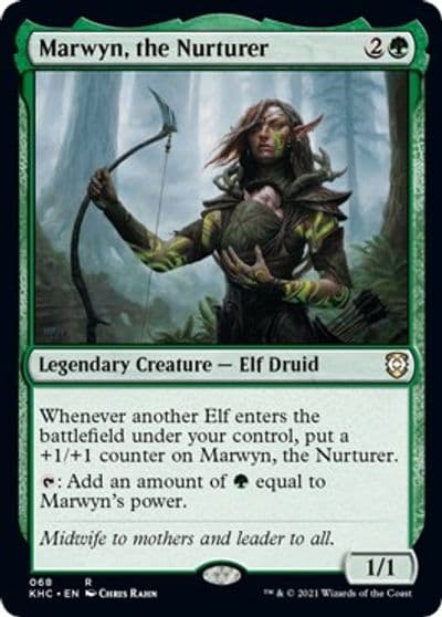 Marwyn the Nurturer Commander: Kaldheim Magic card