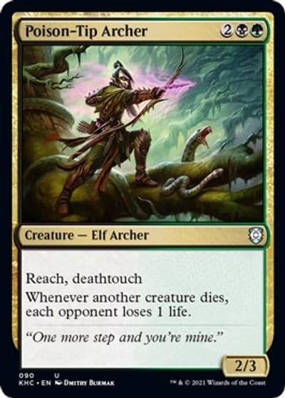 Poison Tip Archer Commander: Kaldheim Magic card