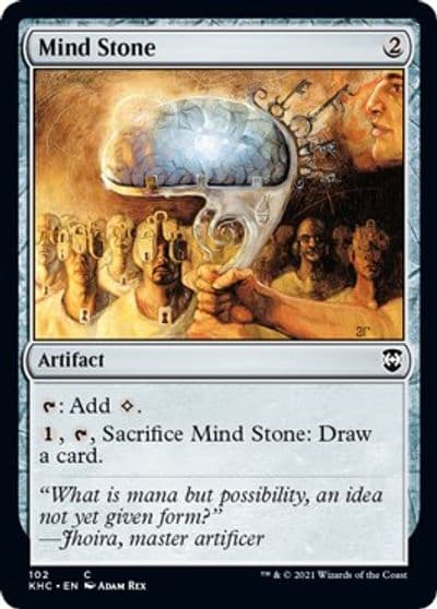 Mind Stone Commander: Kaldheim Magic card